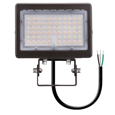 Envision LED Mini Area Flood Lights, M-Line, 3CCT Selectable 30k/40k/50k, Bronze, LED-ARL-3P80-TRI-BZ-TR-PC
