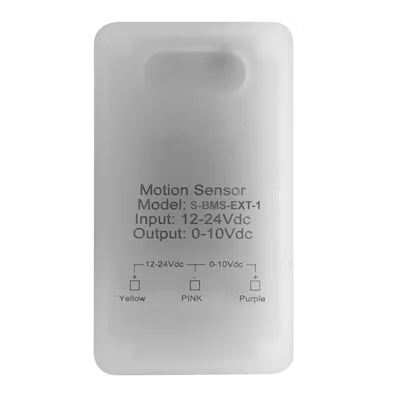 Envision LED EXternal Microwave Bi-Level + Daylight,  White, S-BMS-EXT-1