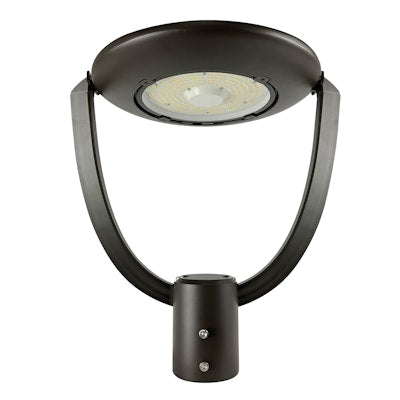 Envision LED Post Top Flood, Bolt-Line, 3CCT Selectable 30k/40k/50k, Bronze, LED-PST-3P150-TRI-BZ-UNV