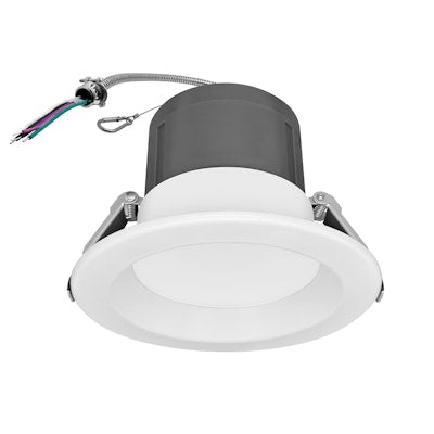 Envision LED 4" Commercial Downlight, CMD-Line, 5CCT Selectable 27k/30k/35k/40k/50k, White, LED-CMD-4-3M19-5CCT-UNV