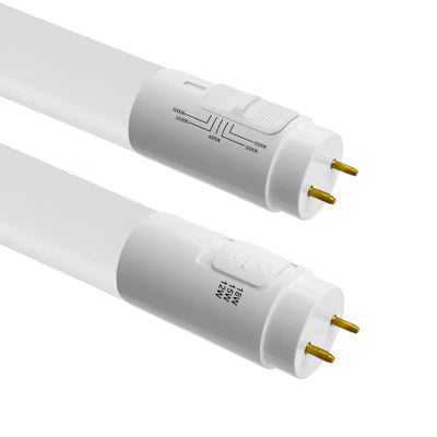 Envision LED 4 ' T8 Glass + PC Coating Dimmable Bypass Single/Double Ended (FROSTED LENS) eta 9/23, 5CCT Selectable 30K/35K/40K/50K/65K, Frosted, LED-T8-RFD-GL-4FT-3P18-5CCT