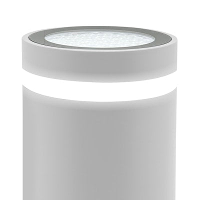 Envision LED 3" Edge-Lit Cylinder Up/Down Light, M-Line, 3CC Selectable 30k/40k/50k, White, LED-CYE-UD-3-3P30-TRI-WH-PC