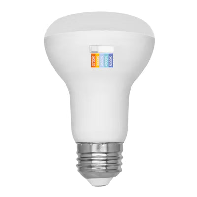Envision LED, BR20 40W Equivalent,  5CCT Selectable 27K/30K/35K/40K/50K, Frosted, LED-BR20-6W-5CCT