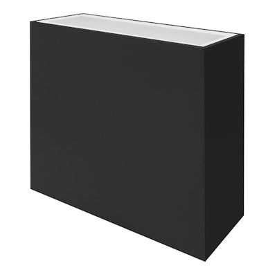 Envision LED Modern Square Sconce Light, M-Line, 5CCT Selectable 27k/30k/35k/40k/50k, Black, LED-WSC-UD-15W-5CCT-BL