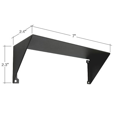 Envision Wall Pack, R-Line Shield, Bronze, WPROT-SHIELD
