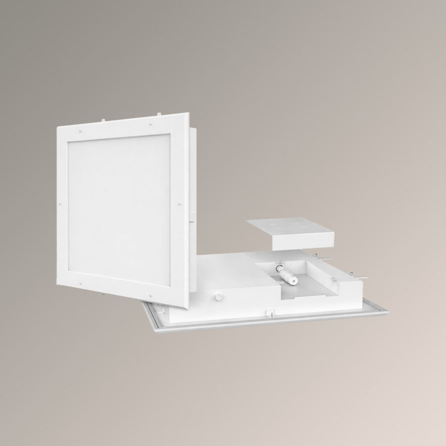 Utopia Lighting CLFP LED Cleanroom Flat Panel, 2' x 4', CCT Selectable, 0-10V Dimming, IP65, CLFP-24-H3S-3T-UNV-DM