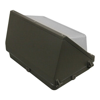 Envision LED Regular Wall Pack, Full-Line, 3CCT Selectable 30k/40k/50k, Bronze, LED-WPF-5P60-TRI-BL-PC