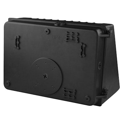 Envision LED Full-Cutoff Wall Pack, FC-Line, 3CCT Selectable 30k/40k/50k, Bronze, LED-WPFC-5P80-TRI-BL-PC
