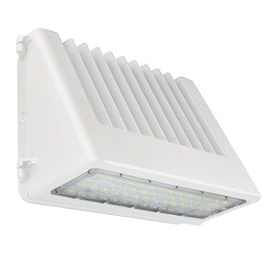 Envision LED Full-Cutoff Wall Pack, FC-Line, 3CCT Selectable 30k/40k/50k, Bronze, LED-WPFC-5P80-TRI-WH-PC