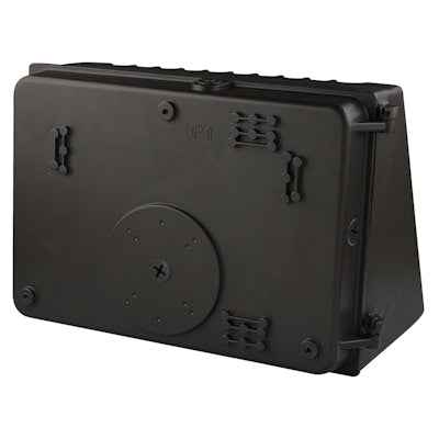 Envision LED Full-Cutoff Wall Pack, FC-Line, 3CCT Selectable 30k/40k/50k, Bronze, LED-WPFC-5P80-TRI-BZ-HV-PC