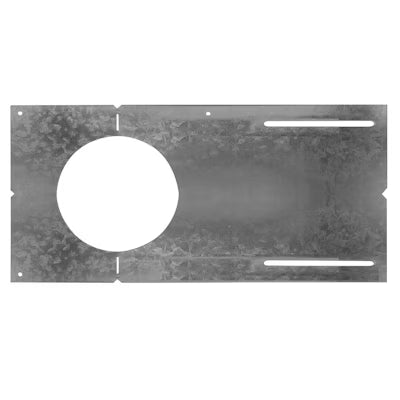 Envision LED 6" Rough in Plate, White, C6-JBX-RI