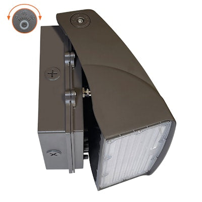 Envision LED Full Cut Off Wall Packs Adjustable, AFC-Line, 3CCT Selectable 30k/40k/50k, Bronze, LED-WPFC-ADJ-3P50W-TRI-BZ