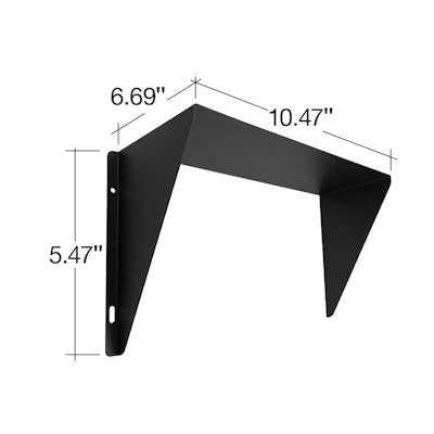 Envision LED ARL3 OPT House Side Shield, Black, ARL3-OPT-L-HSS-BL