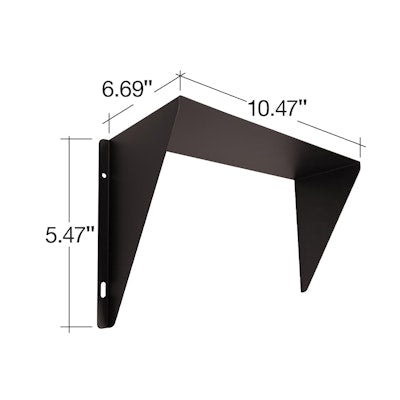 Envision LED ARL3 OPT House Side Shield, Bronze , ARL3-OPT-L-HSS-BZ
