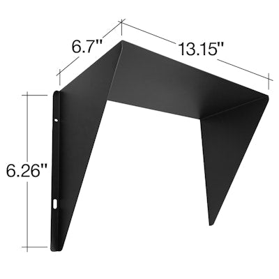 Envision LED ARL3 OPT House Side Shield, Black, ARL3-OPT-XL-HSS-BL