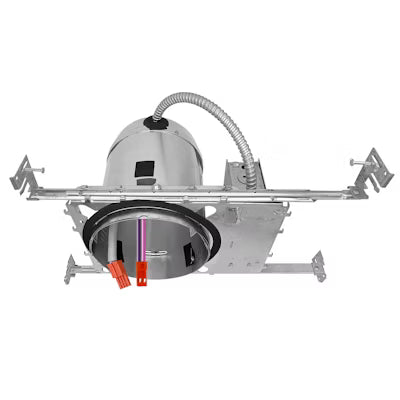 Envision LED 6" IC Rated Can: New Construction, C6-NC-ICAT-LED-0/10V
