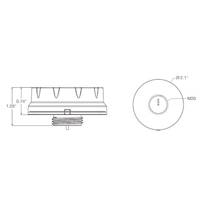 Envision LED Twist-C Daylight Sensor, Dusk to Dawn, TWC-DL