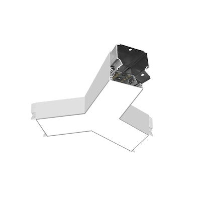 Envision LED ARCY-Line, Y-Shape Connector Downlight, 5CCT Selectable 50k/40k/35k/30k/27k, White, LED-ALIN2-Y-D-5CCT-WH