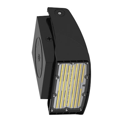 Envision LED Full Cut Off Wall Packs Adjustable, AFC-Line, 3CCT Selectable 30k/40k/50k, Black, LED-WPFC-ADJ-3P80W-TRI-BL