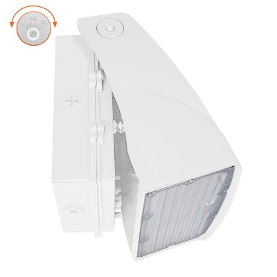 Envision LED Full Cut Off Wall Packs Adjustable, AFC-Line, 3CCT Selectable 30k/40k/50k, White, LED-WPFC-ADJ-3P30W-TRI-WH