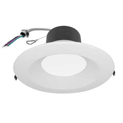 Envision LED 8" Commercial Downlight, CMD-Line, 5CCT Selectable 27k/30k/35k/40k/50k, White, LED-CMD-8-3M36-5CCT-CUNV