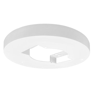 Envision LED TSM-9, EM Empty for 7" Trimless Surface Mount, White, TSM-7R-EMB-UNV-EMPTY