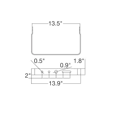 Envision LED ARL3 Yoke 240W, 300W, 450W, Bronze, ARL3-YK-240-450