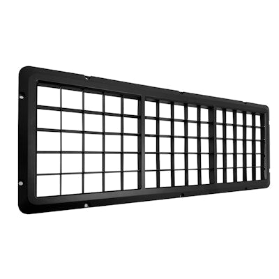 Envision LED Anti-Glare Louver Shield, Black, SQSPL-AG