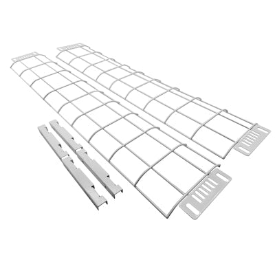 Envision LED LHB, Wire Guard 2' 3P165, White, LHB-3P165-2FT-WG