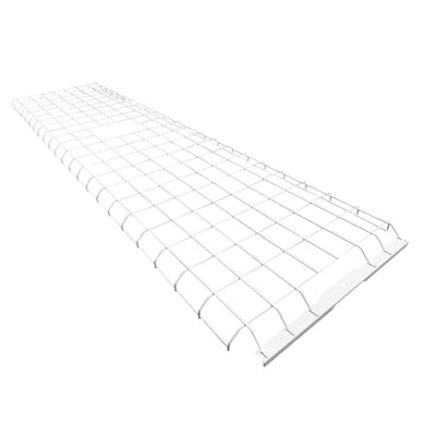 Envision LED LHB, Wire Guard 4' 3P220 & 320, White, LHB-3P-4FT-WG