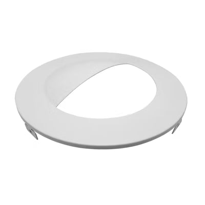 Envision LED 6" CMD, Wall Wash Trim, White, CMD-6-WASH-WH
