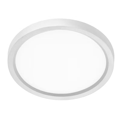 Envision LED 12" Surface Mount Round, Slim-Line, 5CCT Seleactable 27/30/35/40/50k, White, LED-SLDSKR-12-22W-5CCT-WH-0/10V