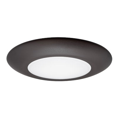 Envision LED 4" Disk Lite, Cusp-Line, 5CCT Selectable 27K/30K/35K/40K/50K, Bronze, LED-CDSK-4-10W-5CCT-BZ