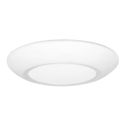 Envision LED 6" Disk Lite, Cusp-Line, 5CCT Selectable 27K/30K/35K/40K/50K, White, LED-CDSK-6-15W-5CCT-WH