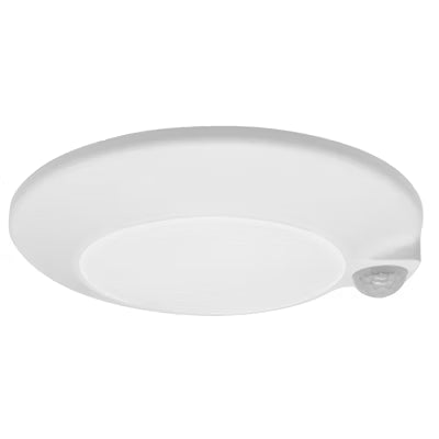 Envision LED 4" Disk Light w/ PIR Sensor, Cusp-Line, 5CCT Selectable 27K/30K/35K/40K/50K, White, LED-CDSK-4-10W-5CCT-WH-PIR
