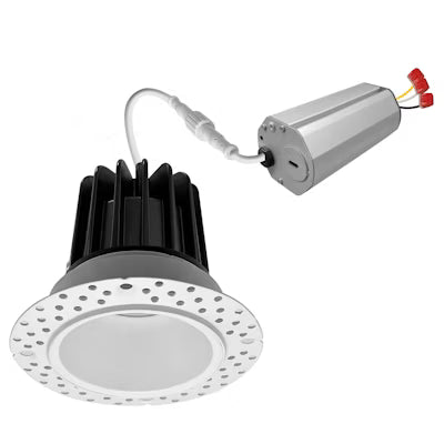 Envision LED 2" Round Downlight, Trimless-Line, 5CCT Selectable 27K/30K/35K/40K/50K, White, LED-DLJBX-TML-2R-8W-5CCT-WH