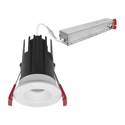 Envision LED 1" Smooth Downlight, SnapTrim-Line, 5CCT Selectable 27K/30K/35K/40K/50K, White, LED-DLJBX-1RG-7W-5CCT-WH-R