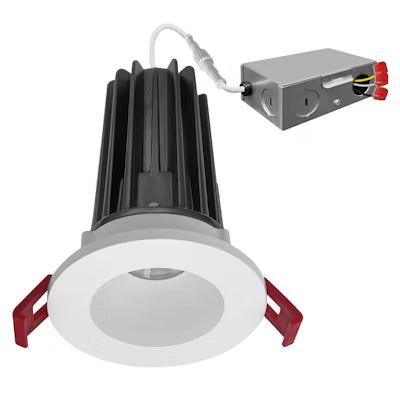 Envision LED 2" Smooth Downlight, SnapTrim-Line, 1CCT Selectable 50K, White, LED-DLJBX-2-15W-50K-W/W-S