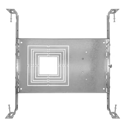 Envision LED New Construction Plate, 1" 2 3.5" 4" 5" 6" Canless Downlights, CUNV-NC-ICAT-6SQ