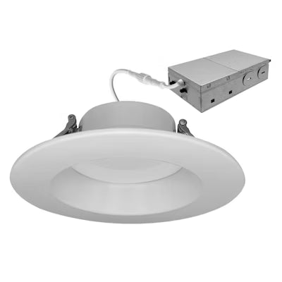 Envision LED 5/6" Retrofit Downlight, RDL-Line, 5CCT Selectable 27K/30K/35K/40K/50K, White, LED-RDL-EX-6-3P18-5CCT-WH-SM