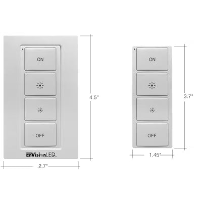 Envision LED Dimmer for S-Line Series Bluetooth Sensors, White, S-Line-DIM-BT