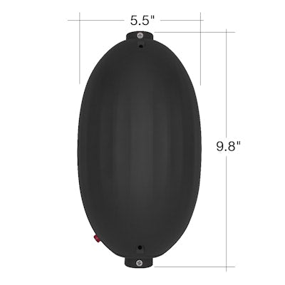 Envision LED RHB3, Emergency Back Up, Black, LED-EMB-30W-HV-UFO-BL