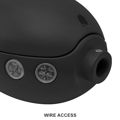Envision LED RHB3, Emergency Back Up, Black, LED-EMB-30W-HV-UFO-BL
