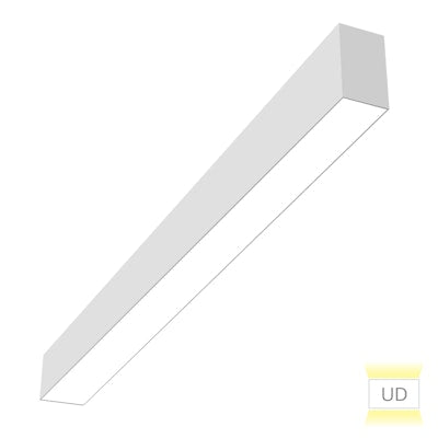 Envision LED ARCY-Line, 6' Architectural Linear fixture (Up/Downlight),  5CCT Selectable 50k/40k/35k/30k/27k, White, LED-ALIN2-6FT-3P75-UD-5CCT-WH