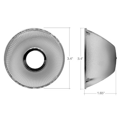 Envision LED Optic Lens Cylinder, ARCY-Line Optic (Field Install), CYA-UD-4-OPTIC-15