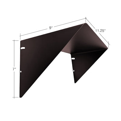 Envision LED WPF, Cut off shield, Bronze, WPF-SHIELD