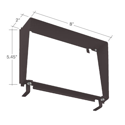 Envision LED Area Flood, M-Line 50W Shield (duplicate), Bronze, ARL-50W-SHIELD-BZ
