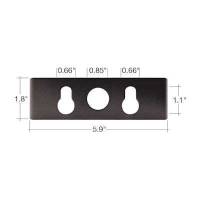 Envision LED ARL3 Arc, Trunnion (Only works with Arc), Bronze, ARL3-ARC-TR