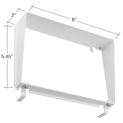 Envision LED Area Flood, M-Line 15W & 30W Shield, White, ARL-15/30W-SHIELD-WH