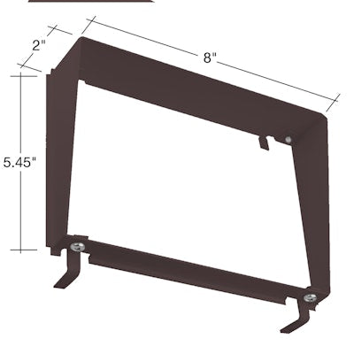 Envision LED Area Flood, M-Line 15W & 30W Shield, Bronze, ARL-15/30W-SHIELD-BZ
